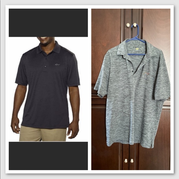 Greg Norman Grey Play Dry Fit Golf Shirt Size XL - Picture 1 of 11